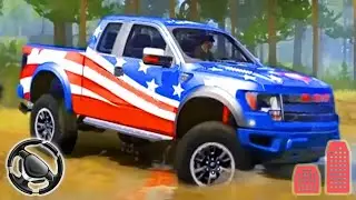 US Pickup Truck Simulator 2020 - American Cargo Truck Driver Game | Android Gameplay