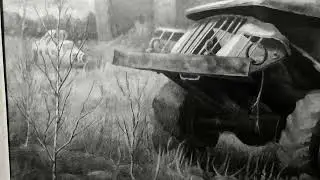 заброшенная военная часть.