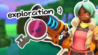 charting out new areas (Slime Rancher)