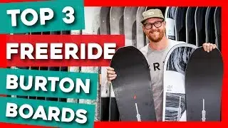 Top 3 Freeride Burton Snowboards of 2020