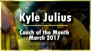 Kyle Julius Coach of the Month - March 2017 | London Lightning | NBL Canada