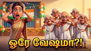 ஒரே வேஷம்&hellip; பெரிய குழப்பம் 😂 | Republic Day 3D Cartoon | @Giggleulagam 