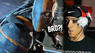 BATMAN vs. DEATHSTROKE = PEAK GAMING!!