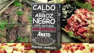 How to Make Black Rice - Squid Ink Paella by Aneto