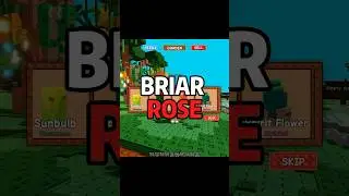 BRIAR ROSE- NEW PLANT #growagarden #roblox #gag #briarrose