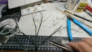 HO Scale Wire Trees Pt1