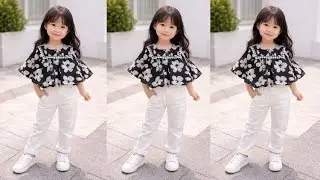 Baby frock design cutting and stitching #fashion #video #fashion #sewing #stitching #diy 