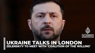 Zelensky to meet Starmer, Macron and Merz to discuss US-led Ukraine peace talks