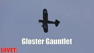 Gloster Gauntlet Close Up - Biplane Fighter [4K UHD] - FinAF 100 Years