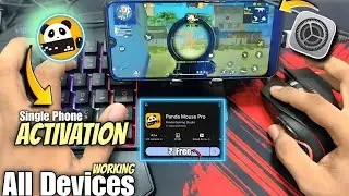 Panda Mouse Pro Free To Use | All Devices Working | play Free Fire With Keyboard & Mouse in Mobile 🔥