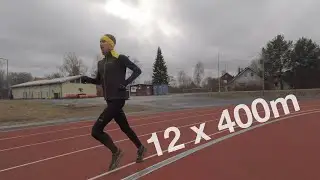 Juoksuun vauhtia ja taloudellisuutta - 12x400m
