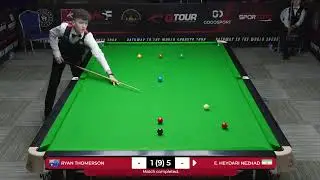 2024/25 Q Tour &mdash; Playoff 3: Quarter-final &mdash; Ryan Thomerson vs Ehsan Heydarinezhad