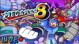 MEGAMAN 8 - Jumping into the 32 bit era! [VOD]