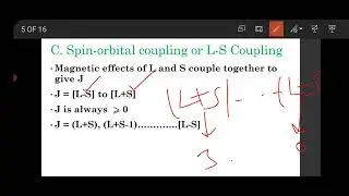 lecture 2 Electronic spectra  Term symbol