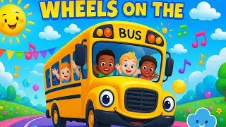 🚍 Wheels on the Bus | Nursery Rhymes & Baby Songs | Bubble Beeps