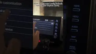 How to turn off Lock/Unlock sound at Toyota Rav4 2019-2024