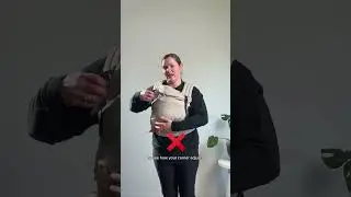 Lets fix the fit of the Lenny Lamb Light Carrier  #babywearing #lennylamb #babycarriers