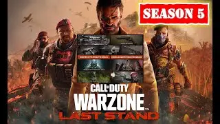 #WARZONE Season 5 Last Stand UPDATES LIVE