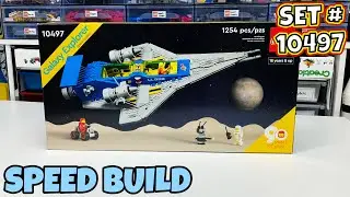 LEGO Space Systems Galaxy Explorer Spaceship 🚀 Speed Build - Set # 10497
