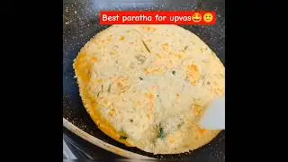 quick and tasty paratha#during fasting#falahari  recipe