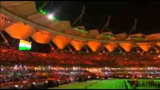National Anthem Play at Commonwealth Games Delhi 2010 Closing Ceremony