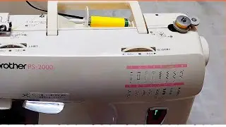 Tricks to help you sew better//How to fill bobbin in brother sewing machine//brother ps2000