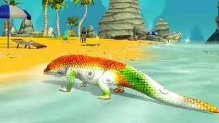 Animal Planet Gaming - Komodo Dragon Simulator - Animal Game 2019 Android Gameplay