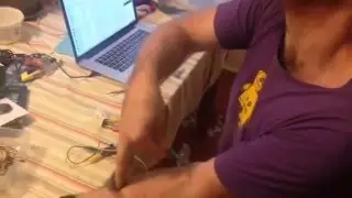 THIN FILM Conductive rubber: Electro tactile stimulation test