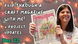 I low-key want to make one of these projects... 💛 Crochet Vlogmas 2024
