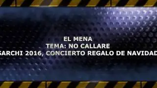 EL MENA PRESENTACION PARQUE DE SARCHI CONCIERTO REGALO DE NAVIDAD