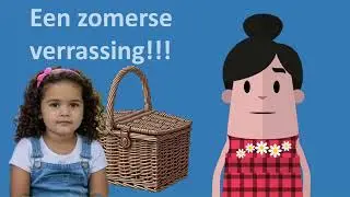 Een zomerse verrassing: picknicken in het park - educatief verhaal🥖🥛🍎🍐🍓⚽