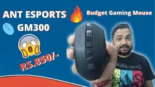ANT ESPORTS GM300 RGB GAMING MOUSE || Unboxing & Review ||Entry level gaming Mouse ||