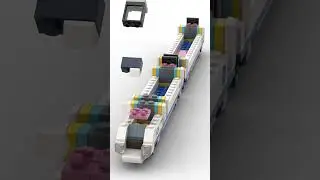 Lego 40518 High-Speed Train #shorts #lego #satisfying #like #funny #viral #trending #share #youtube