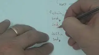 CÁLCULO DO NÚMERO DE PARTÍCULAS DISPERSAS -  Química  com SORÓ!