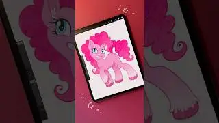Pinkie Pie is the best! 🩷🥧 #pinkiepie #mlpfanart #mylittlepony #pony #pink #illustrator