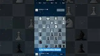 Subscribe for more Intense chess Battles 🔥 #chess #chesscom #intensegameplay #trapper #queensgambit