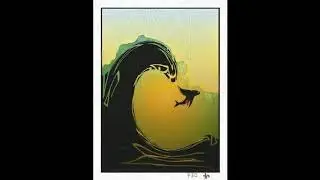 Woodcut Print Effects with Digital Art Media