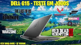 DELL G15 (5520) - TESTE EM JOGOS