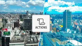 【ブリ子ロジック】風景写真をアニメ風に - Vol.3　ビル屋上からの風景