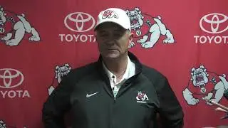 Fresno State Football: Jeff Tedford Postgame Press Conference 10/21/17