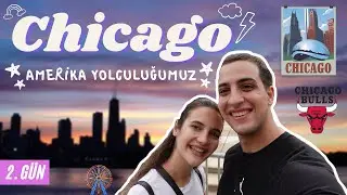 GÖRDÜĞÜM EN GÜZEL GÜN BATIMI! | Chicago, Big Bean, Navy Pier, Ünlü Pizza, Vlog #2