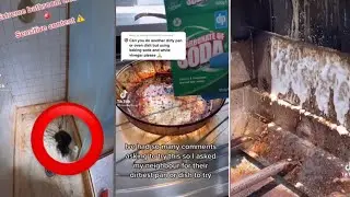 Cleaning TIKTOK videos ✨ cleaning hack 🧽