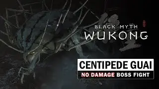 Black Myth Wukong - Centipede Guai Boss Fight (No Damage Taken)
