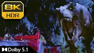 8K HDR &bull; Outrunning a T-Rex (Jurassic Park) &bull; Dolby 5.1