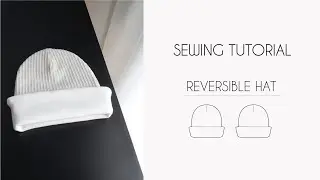 Reversible hat sewing tutorial - Mercadito de moldes