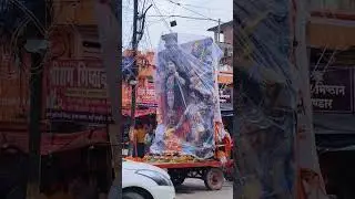visharjan maa Chali | Ayodhya Durga Puja visharjan 2025 | Ayodhya durga puja #durgapuja #shorts