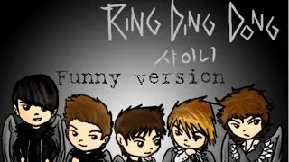 I can't control my laughter😂| Ring ding dong funny version by Jonghyun, Choi Min Ho and Onew #shorts