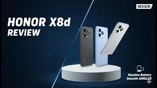 Обзор Honor X8d: мощный аккумулятор и плавная работа AMOLED-экрана.