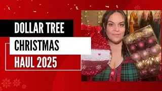 Рождественский набор Dollar Tree 2025 | Мои любимые праздничные находки 🎄🎅🎁