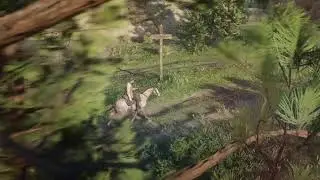 ASMR RDR2 House Riding | Horse Hooves, Wind & Forest Sounds for Ultimate Relaxation